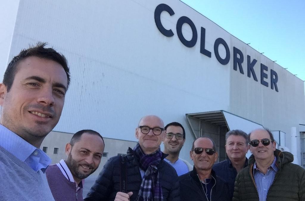 Visite des établissements COLORKER A VALENCE – ESPAGNE