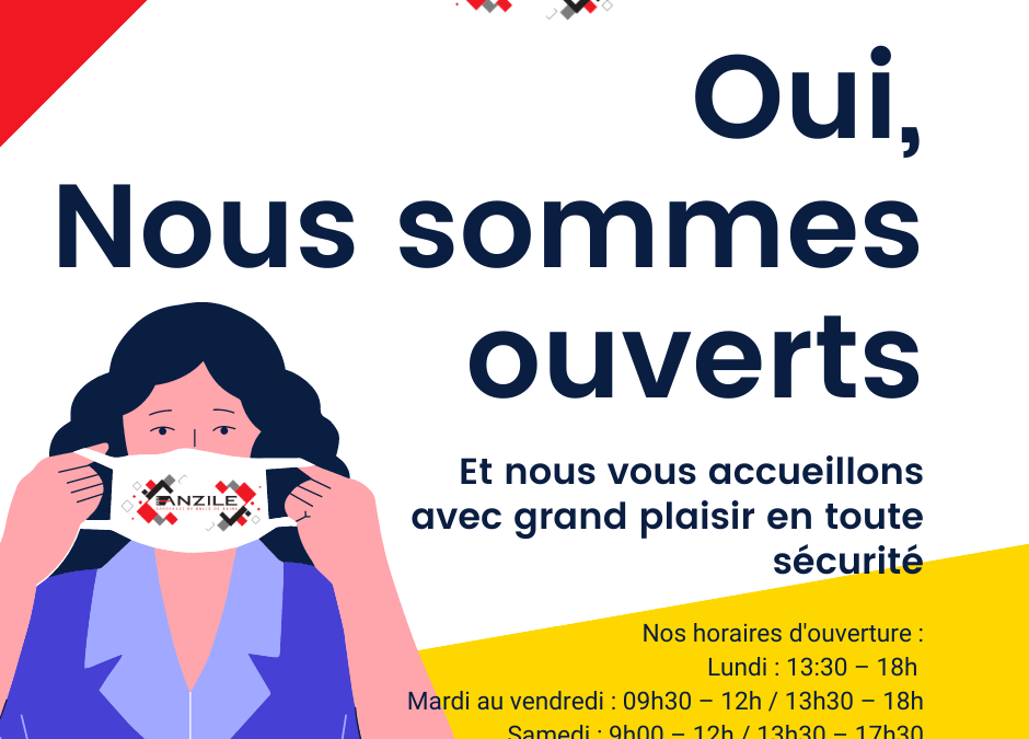 Anzile Carrelage reste ouvert suite aux annonces gouvernementales