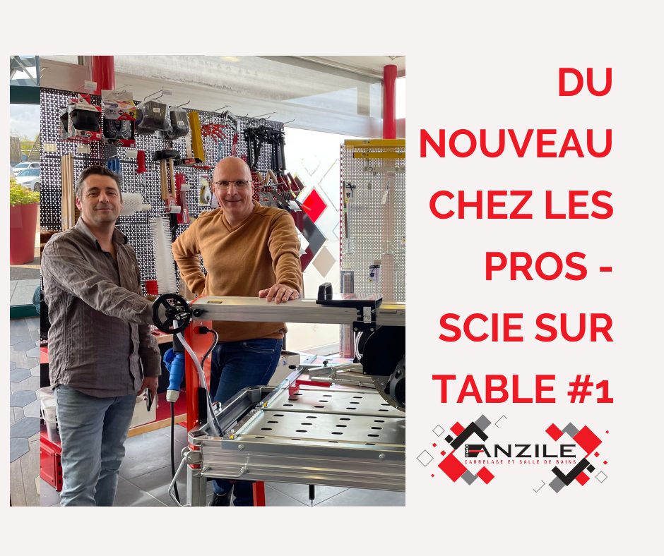 Démo des pros #1 - Anzile Carrelage - Machine Scie sur table - présentation - miniature article site