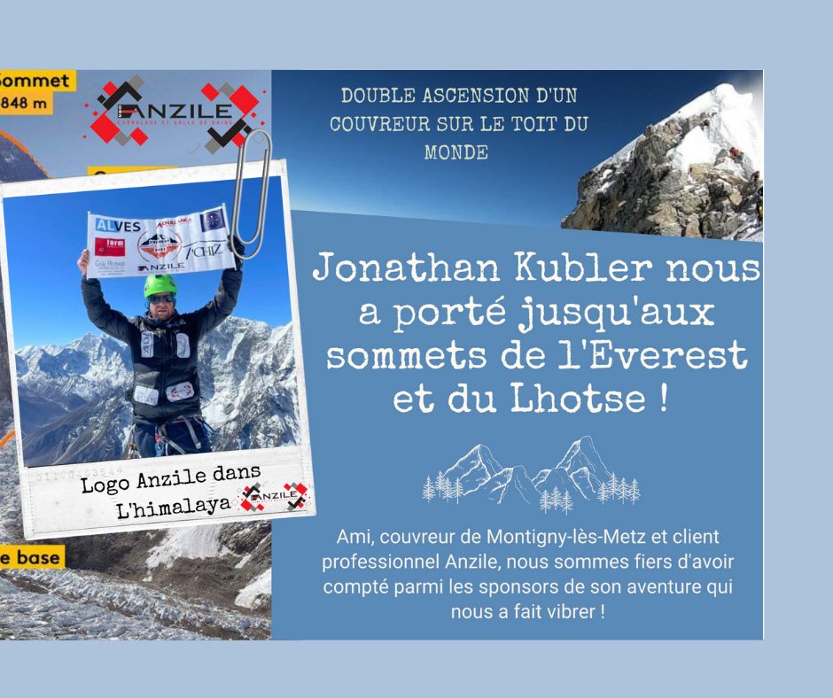 miniature site web anzile carrelage - sponsoring everest jonathan kubler